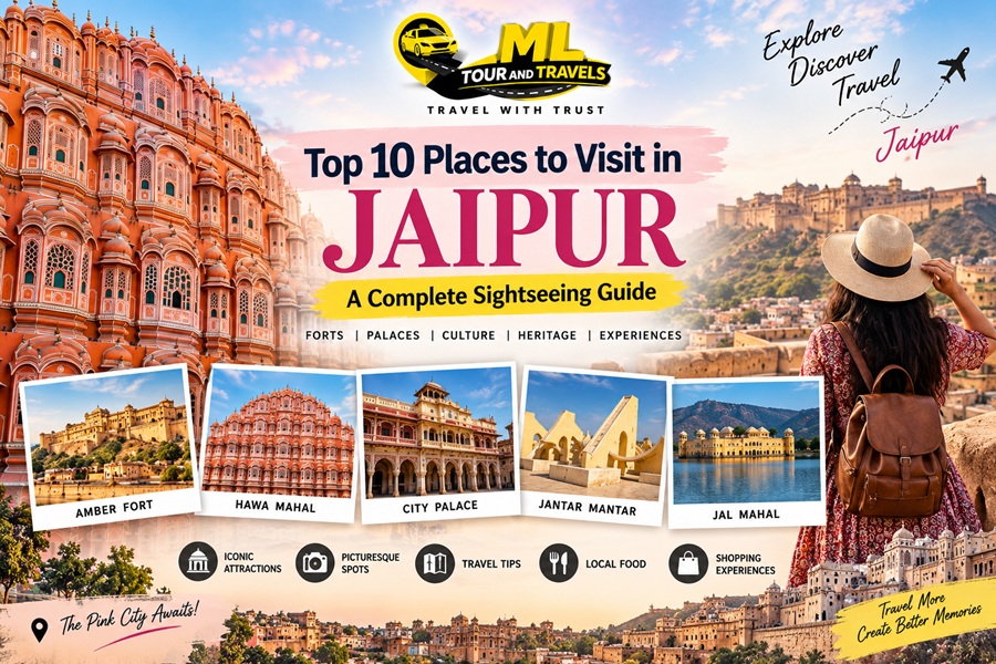 Top 10 Places to Visit in Jaipur